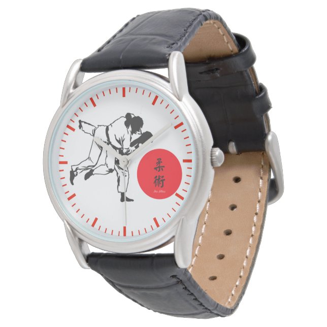Montre Arts Martiaux Jiu Jitsu Hommes  (Incliné)