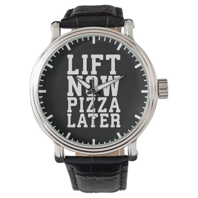 Montre Ascenseur Maintenant, Pizza Plus Tard - Gymnase De (devant)