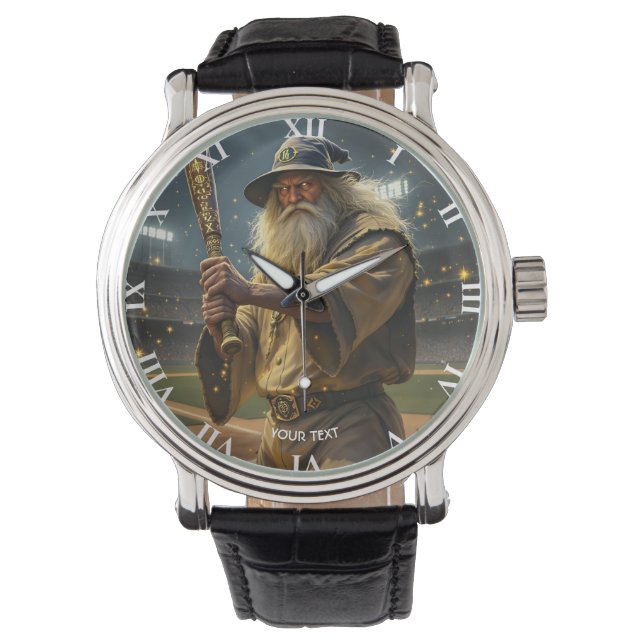 Montre Assistant Bat de baseball mignon Imaginaire (devant)