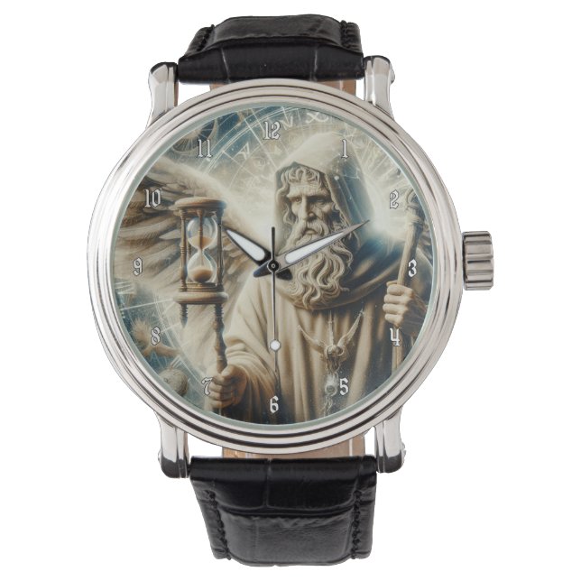 Montre Assistant cool et mystérieux du temps (devant)