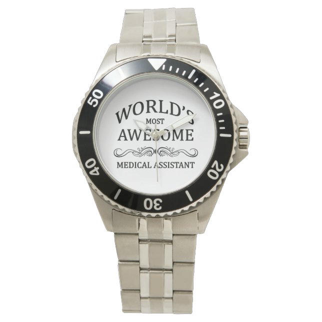 Montre Assistant Médicale le plus génial au monde (devant)