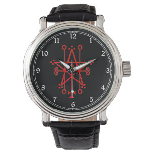 Montre Astaroth Demon Sigil Occult Goth