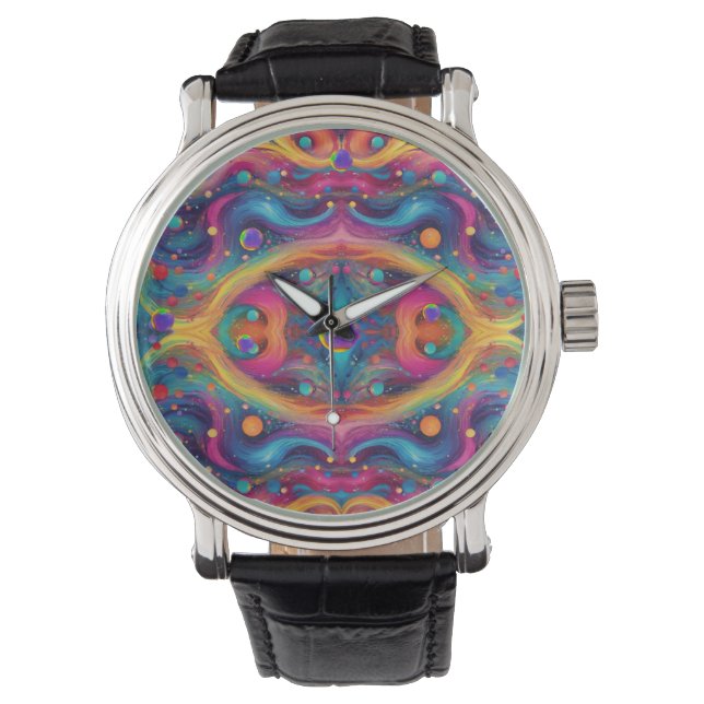Montre Astrologie planète espace galaxie univers  (devant)