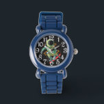 Montre Astronaut Skateboarder eWatch Watch<br><div class="desc">A Boys Numbered e Watch in Blue Of A Astronaut Skateboarder</div>