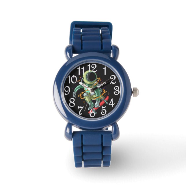 Montre Astronaut Skateboarder eWatch Watch (Recto)