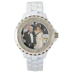 Montre Atout de Donald et de Melania à la boule de