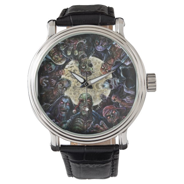 Montre Attaque de zombies (Horde de zombie) (devant)