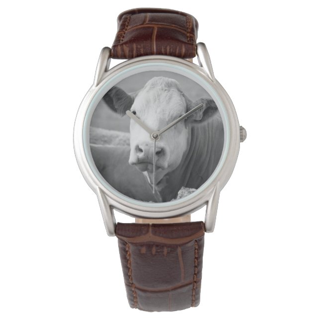 Montre Attention aux hommes La vache qui rit (devant)