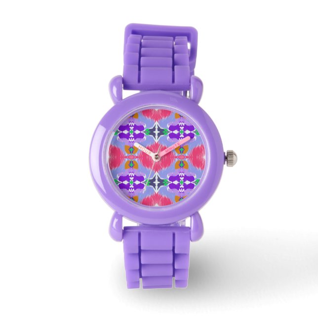 Montre Aurore Vivide Kaléidoscope Électrique (Recto)