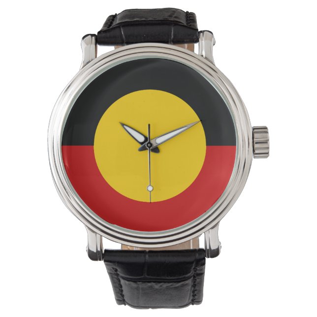 Montre Australia Aboriginal Flag (devant)