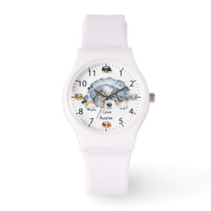 Montre Australian Shepherd Puppy Womens Watch