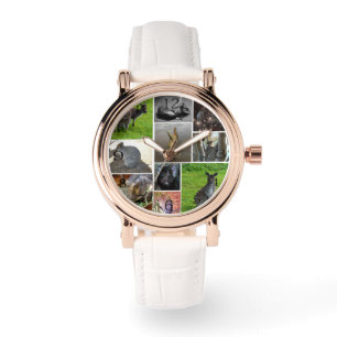 Montre Australian Wildlife Photo Collage,
