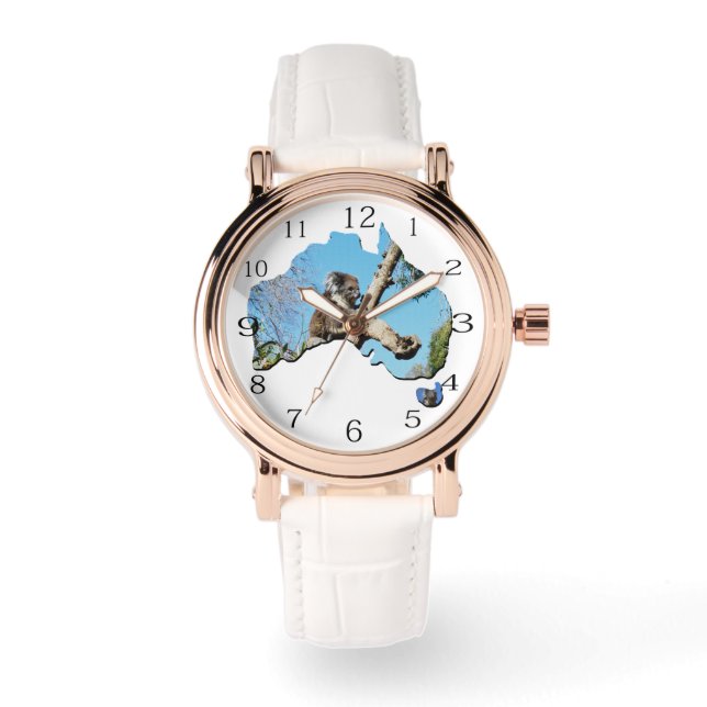 Montre Australie Voici Le Pays De Koala, (Recto)