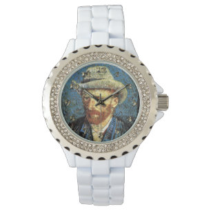 Montre Auto-Portriat avec Casquette gris