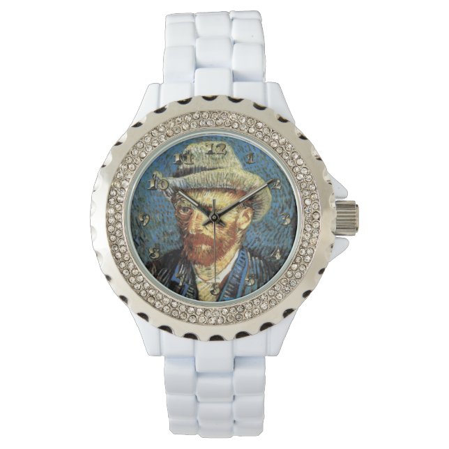 Montre Auto-Portriat avec Casquette gris (devant)