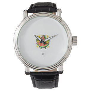 Montre Autocollant de bras gonflable en forme de tranche