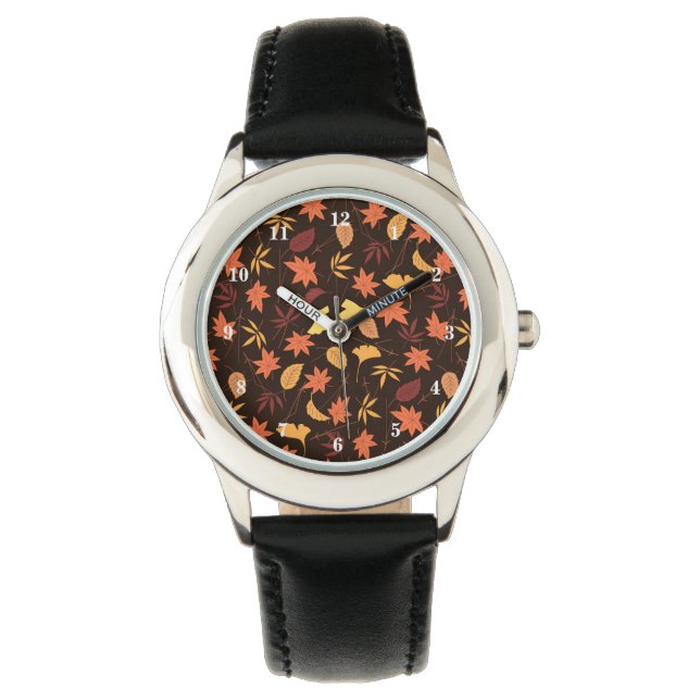 Montre Automne Feuilles Regarder Automne (devant)