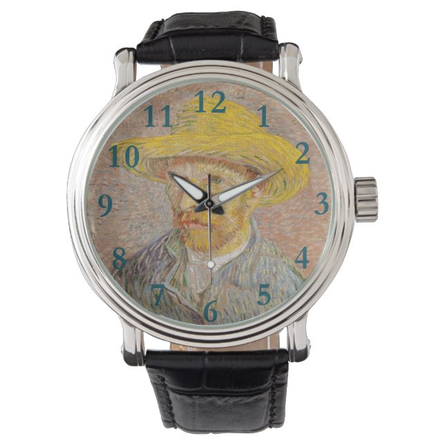 Montre Autoportrait impressionniste de Vincent Van Gogh p (devant)