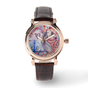 Montre AVALON Magie et mystère Pınk Imaginaire bleu Monog