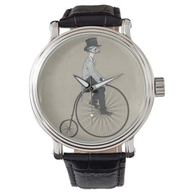 Montre Avancer Avec Confiance Vintage Veille À Vélo (devant)