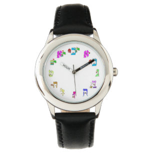 montre avec pari alef hébreu