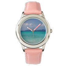 Montre avec Pink Band et Caribbean Scene
