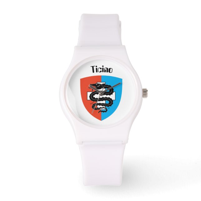 Montre avec Swiss Design Ticino Suisse (Recto)
