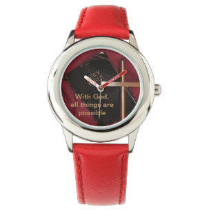 Montre avec un rappel que toutes les choses sont