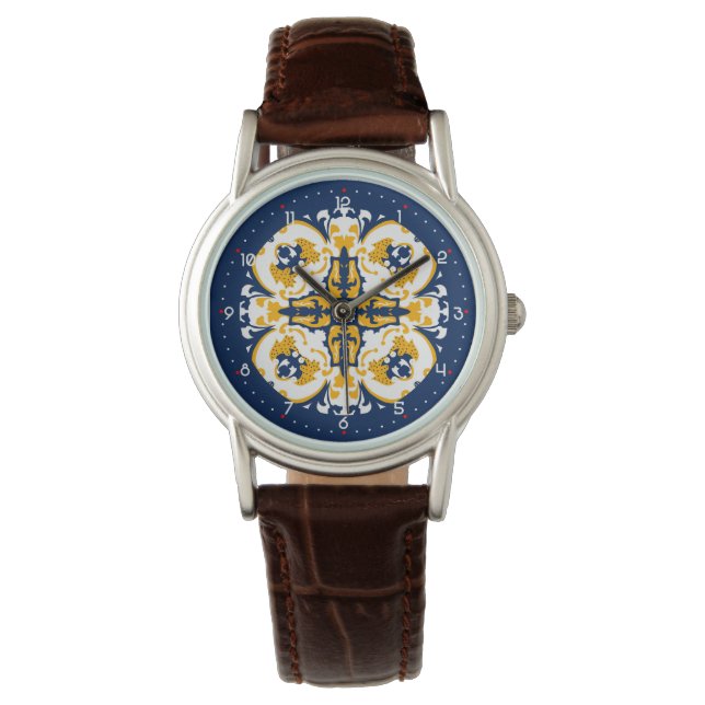 Montre Avec une beauté numérique Azulejo Radiance (devant)