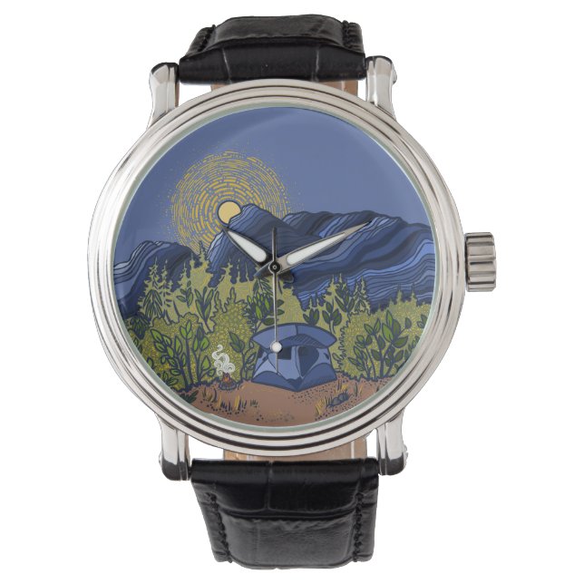 Montre Aventure de camping (devant)