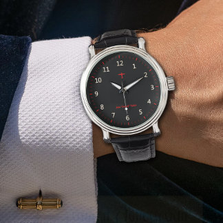 Montre Aviateur sombre