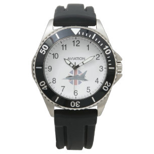 Montre Avion-avion de chasse de l'Eurofighter britannique