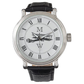Montre Avion Vintage monogramme