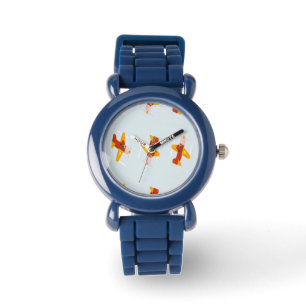 Montre Avion volant dans le ciel