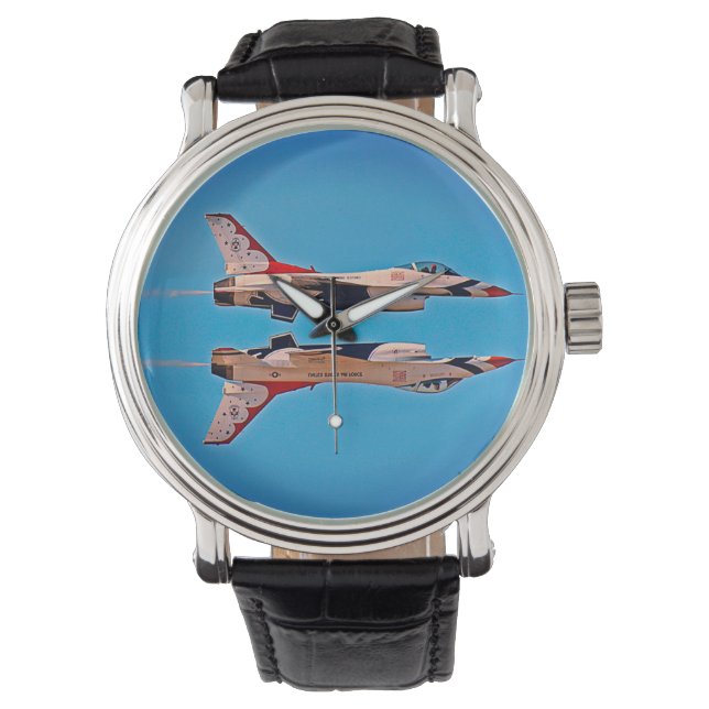 Montre Avions à réaction F16 USAF US Air Force (devant)