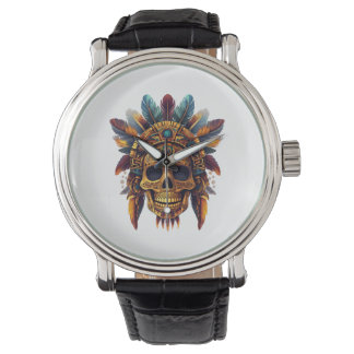 Montre Aztec Skull Relic