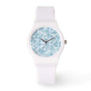 Montre Azure Abstrait