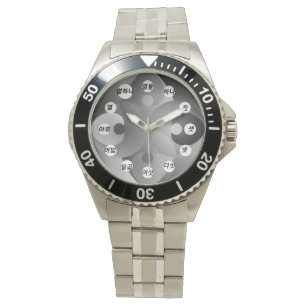 Montre B/W Balance (Face coréenne) par Kenneth Yoncich