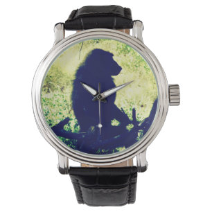 Montre Baboon Silhouette