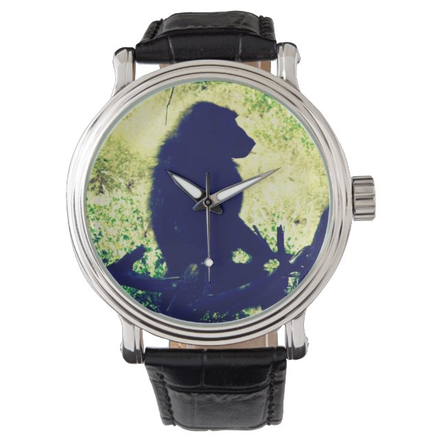 Montre Baboon Silhouette (devant)