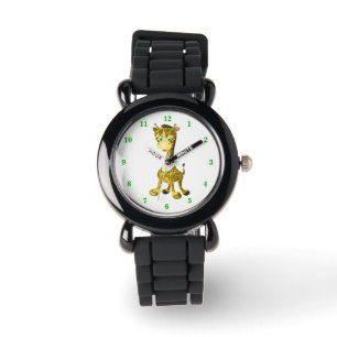 Montre Baby Giraffe Watch - Vos numéros Couleur et Police