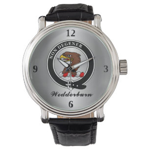 Montre Badge de clan de mariage personnalisé