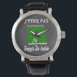 Montre Badge Rond 2,50 Cm T-shirt J'peux pas j'ai tennis<br><div class="desc">J'peux pas j'ai tennis de table : raquette de ping pong,  balle de ping pong,  table de ping-pong</div>