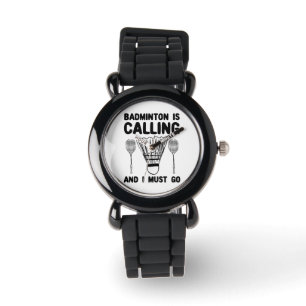 Montre Badminton - Le badminton vous appelle
