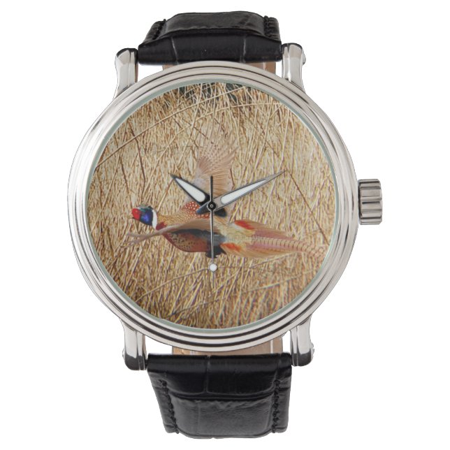 Montre Bague Cou Pheasant Dons, Chasse Pheasant (devant)