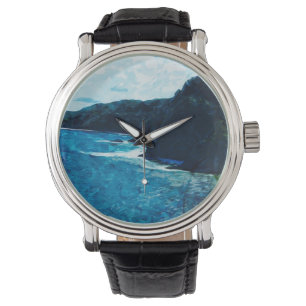 Montre Baie Sur La Route Vers Hana Maui Abstrait