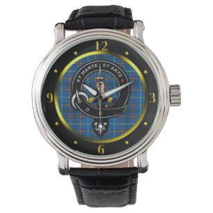Montre Bain Clan Badge & Tartan