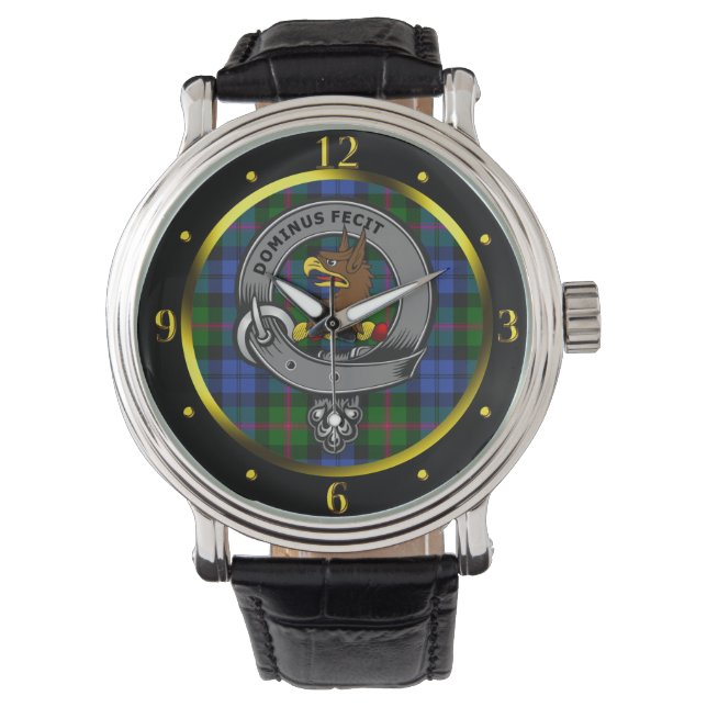 Montre Baird Clan Badge & Tartan (devant)