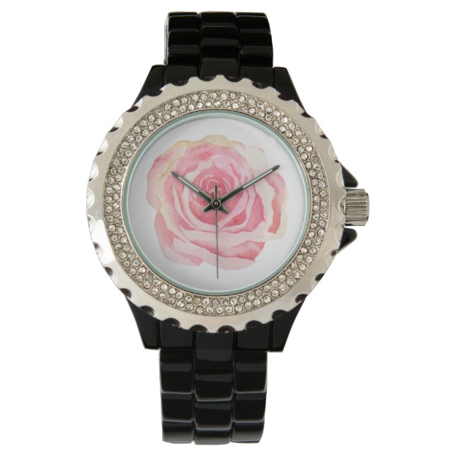 Montre Baiser d'une rose (devant)