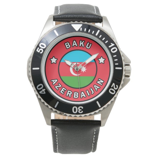 Montre Bakou Azerbaïdjan (devant)